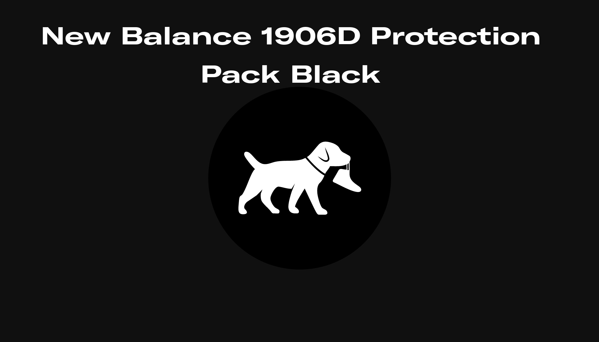 New Balance 1906D Protection Pack Black, Raffles and Release Date